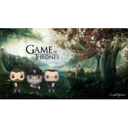 Funko Funko Pop Game Of Thrones NYCC 2018 The Creators 3-pack Exclusive Vinyl Figure