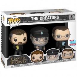 Funko Funko Pop Game Of Thrones NYCC 2018 The Creators 3-pack Edition limitée