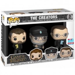 Funko Funko Pop Game Of Thrones NYCC 2018 The Creators 3-pack Exclusive Vinyl Figure