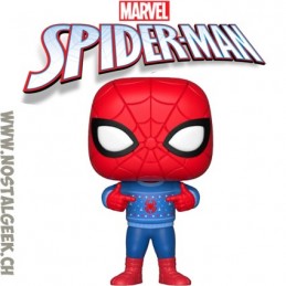 Funko Funko Pop! N°397 Marvel Holidays Spider-Man (Ugly Sweater)
