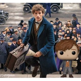 Funko Funko Pop! Movies Fantastic Beasts 2 Newt Scamander (Book) Chase Edition Limitée