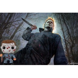 Funko Funko Pop Horror Movies Halloween Michael Myers (Blood Splatter) Edition Limitée