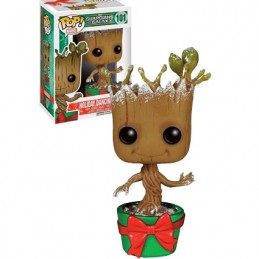 Funko Funko Pop Guardians of The Galaxy Dancing Groot (Holiday) (Metallic) Exclusive Vinyl Figure