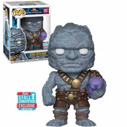 Funko Funko Pop! Marvel NYCC 2018 Thor Ragnarok Korg with Miek Edition Limitée