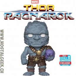 Funko Funko Pop! Marvel NYCC 2018 Thor Ragnarok Korg with Miek Exclusive Vinyl Figure