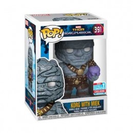 Funko Funko Pop! Marvel NYCC 2018 Thor Ragnarok Korg with Miek Edition Limitée