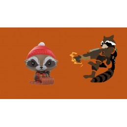 Funko Funko Pint Size Heroes Marvel Holiday Rocket Raccoon