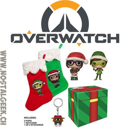 overwatch christmas funko pop