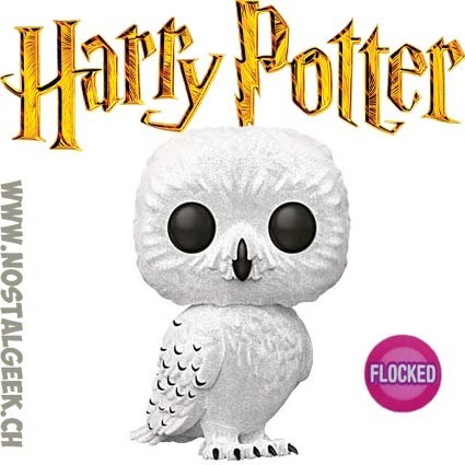 Funko Funko Pop Harry Potter Hedwig Flocked Flocked Exclusive Vinyl Figure