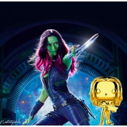 Funko Funko Pop Marvel Studio 10th Anniversary Gamora (Gold Chrome) Exclusive Vinyl Figure