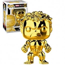 Funko Funko Pop Marvel Studio 10th Anniversary Hulk (Gold Chrome) Exclusive Vinyl Figure