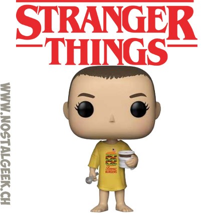 Burger T-shirt Funko Pop Vinyl Stranger Things onze NEUF