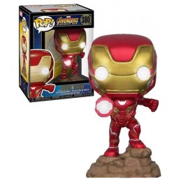 Funko Funko Pop Marvel Avengers Infinity War Iron Man (Light Up) Edition Limitée