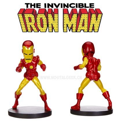 Marvel Classic Extreme Bobble Head Knocker Iron Man Classic 20 cm