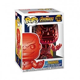 Funko Funko Pop Marvel Avengers Infinity War Thanos (Red Chrome) Editions Limitée