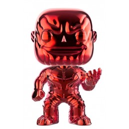 Funko Funko Pop Marvel Avengers Infinity War Thanos (Red Chrome) Editions Limitée