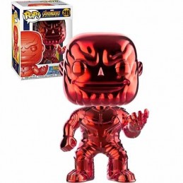 Funko Funko Pop Marvel Avengers Infinity War Thanos (Red Chrome) Editions Limitée