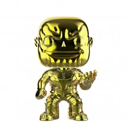 Funko Funko Pop Marvel Avengers Infinity War Thanos (Yellow Chrome) Editions Limitée