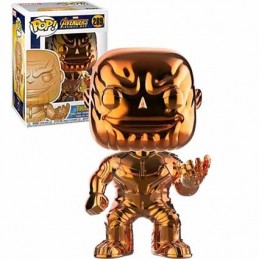 Funko Funko Pop Marvel Avengers Infinity War Thanos (Orange Chrome) Exclusive Vinyl Figure