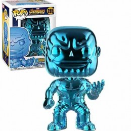 Funko Funko Pop Marvel Avengers Infinity War Thanos (Blue Chrome) Editions Limitée