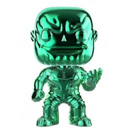 Funko Funko Pop Marvel Avengers Infinity War Thanos (Green Chrome) Vaulted Editions Limitée