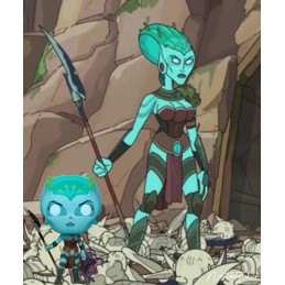 Funko Pop N°443 Rick and Morty Kiara Vaulted