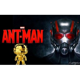 Funko Funko Pop Marvel Studio 10th Anniversary Ant-Man (Gold Chrome) Edition Limitée