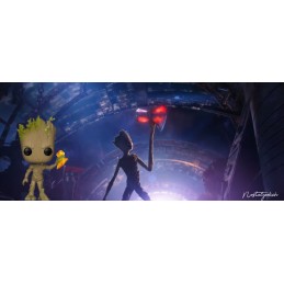 Funko Funko Pop Marvel Avengers Infinity War Groot with Stormbreaker