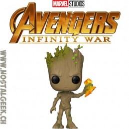 Funko Funko Pop Marvel Avengers Infinity War Groot with Stormbreaker Vinyl Figure