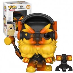 Funko Funko Pop! Jeux Vidéos Games Overwatch Torbjorn (Molten Core) Edition Limitée