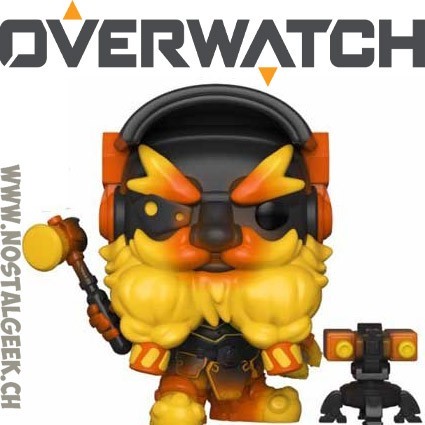 Funko Funko Pop! Jeux Vidéos Games Overwatch Torbjorn (Molten Core) Edition Limitée