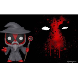 Funko Funko Pop Marvel Wizard Deadpool Edition Limitée