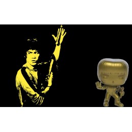 Funko Pop N°219 Bruce Lee (Game of Death) (Gold) Exclusive Vinyl Figur