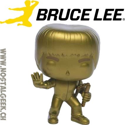 Funko Funko Pop MoviesBruce Lee (Game of Death) (Gold) Edition Limitée