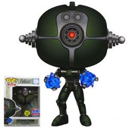 Funko Funko Pop Games NYCC 2018 Fallout Assaultron Phosphorescent Edition Limitée Vaulted