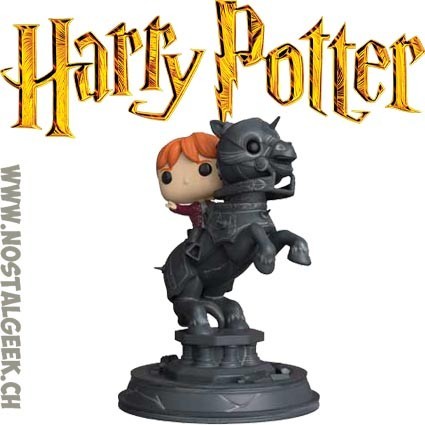 Funko Funko Pop Movie Moment Harry Potter Ron Weasley Riding Chess Piece Vinyl Figure