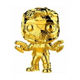 Funko Funko Pop Marvel Studio 10th Anniversary Star-Lord (Gold Chrome) Edition Limitée