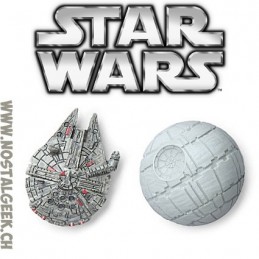 Star wars Millenium Falcon & Death Star Magnet Set