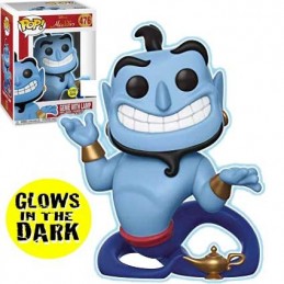 Funko Funko Pop Disney Aladdin Genie with Lamp (Glow in the Dark) Edition Limitée