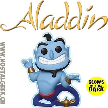 Funko Funko Pop Disney Aladdin Genie with Lamp (Glow in the Dark) GITD Exclusive Vinyl Figure