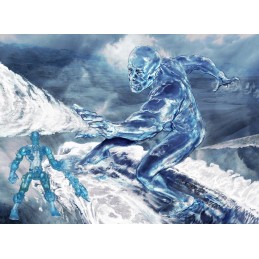 Hasbro Marvel Super Hero Mashers Iceman Action Figure