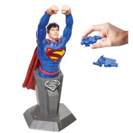 DC Comics Justice League 3D Puzzle Superman Action Mode