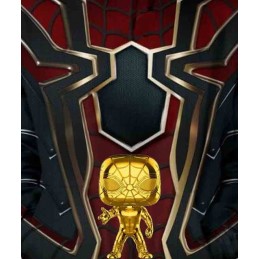 Funko Funko Pop Marvel Studio 10th Anniversary Iron Spider (Gold Chrome) Edition Limitée