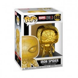 Funko Funko Pop Marvel Studio 10th Anniversary Iron Spider (Gold Chrome) Edition Limitée