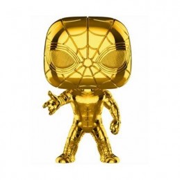 Funko Funko Pop Marvel Studio 10th Anniversary Iron Spider (Gold Chrome) Exclusive Vinyl Figure