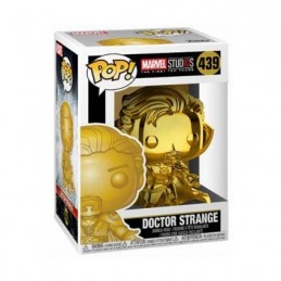 Funko Funko Pop Marvel Studio 10th Anniversary Doctor Strange (Gold Chrome) Edition Limitée