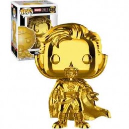 Funko Funko Pop Marvel Studio 10th Anniversary Doctor Strange (Gold Chrome)Exclusive Vinyl Figure