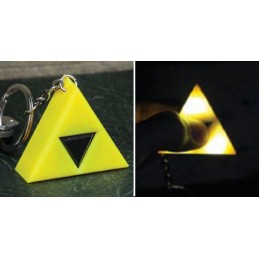 The Legend of Zelda porte-clés Triforce Lumineux & sonore Paladone
