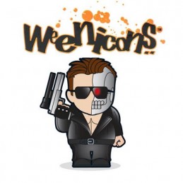 Weenicons Terminator Weenicons Hasta La Vista Figure (Shwarzenegger)