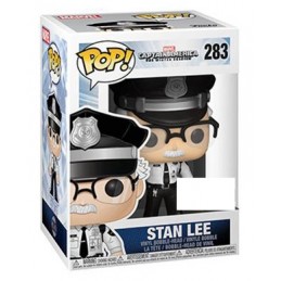 Funko Pop N°283 Marvel Captain America Winter Soldier Stan Lee (Smithsonian Guard) Exclusive Vinyl Figure